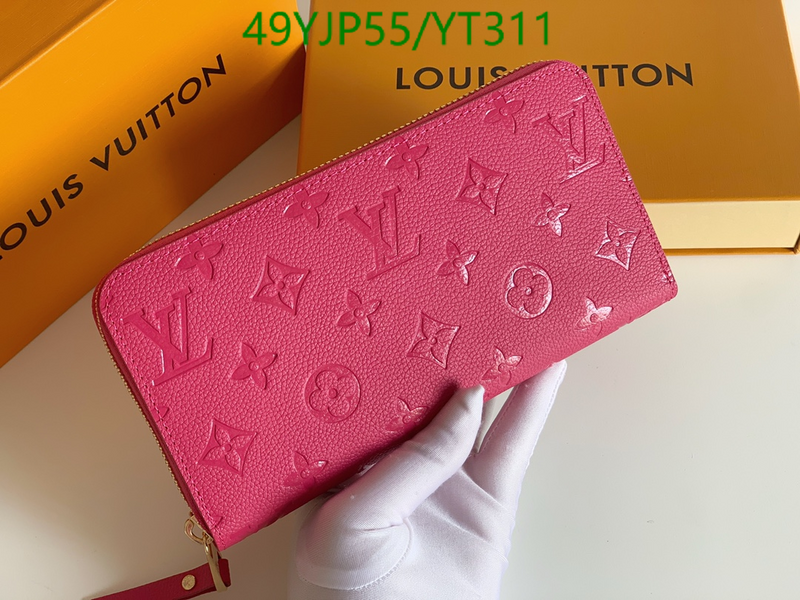 LV Bags-(4A)-Wallet-,Code: YT311,$ 64USD