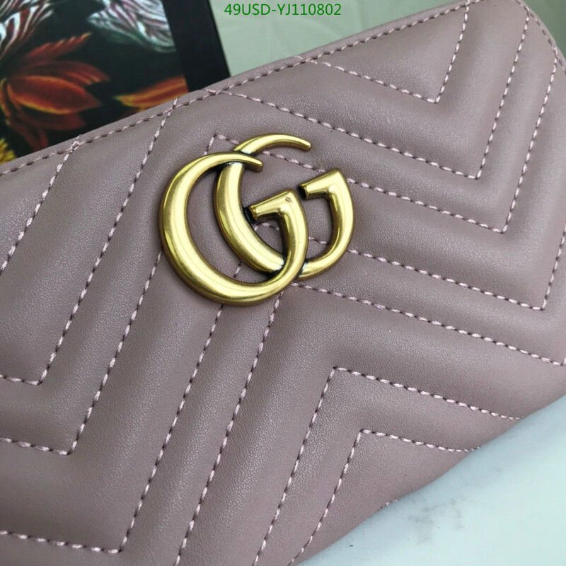 Gucci Bag-(4A)-Wallet-,Code: YJ110802,$ 64USD