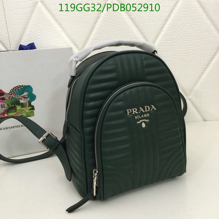 Prada Bag-(4A)-Backpack-,Code: PDB052910,$ 155USD
