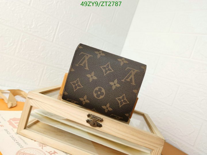 LV Bags-(4A)-Wallet-,Code: ZT2787,$ 64USD