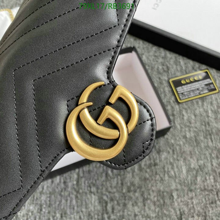 Gucci Bag-(4A)-Diagonal- Code: RB3691 $ 103USD