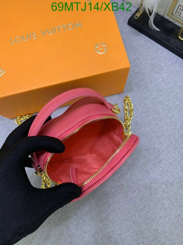 LV Bags-(4A)-Pochette MTis Bag-Twist-,Code: XB42,$ 90USD