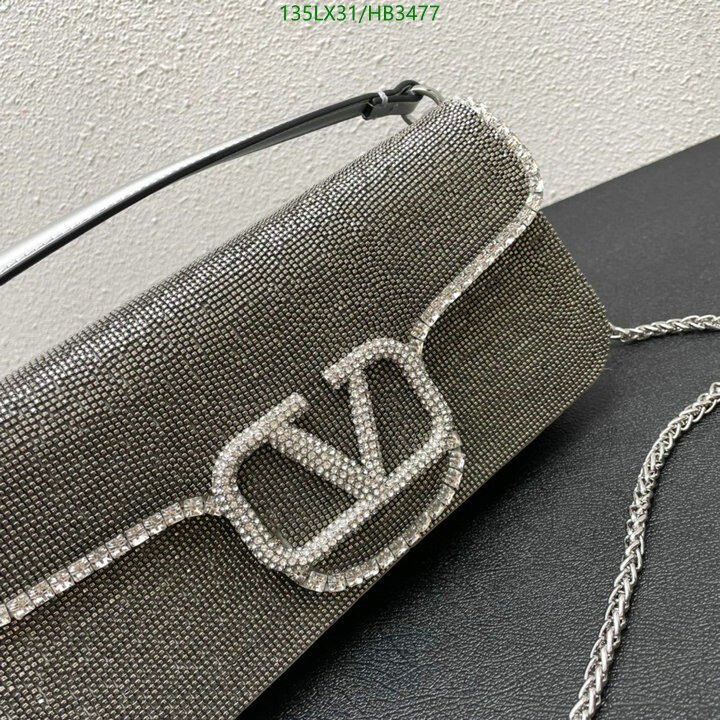 Valentino Bag-(4A)-LOC-V Logo ,Code: HB3477,$ 176USD