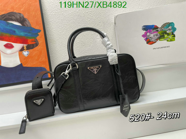 Prada Bag-(4A)-Diagonal-,Code: XB4892,$ 155USD