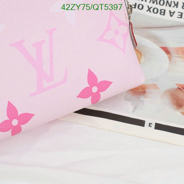 LV Bag-(4A)-Wallet- Code: QT5397 $ 55USD