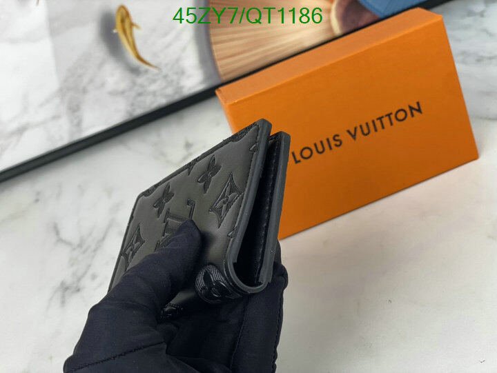 LV Bag-(4A)-Wallet- Code: QT1186 $ 59USD