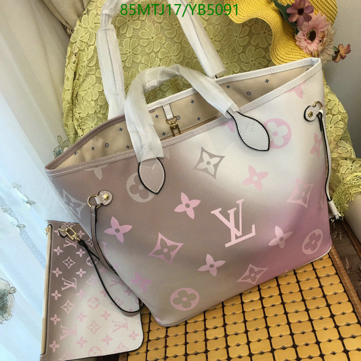 LV Bags-(4A)-Neverfull-,Code: YB5091,$ 111USD