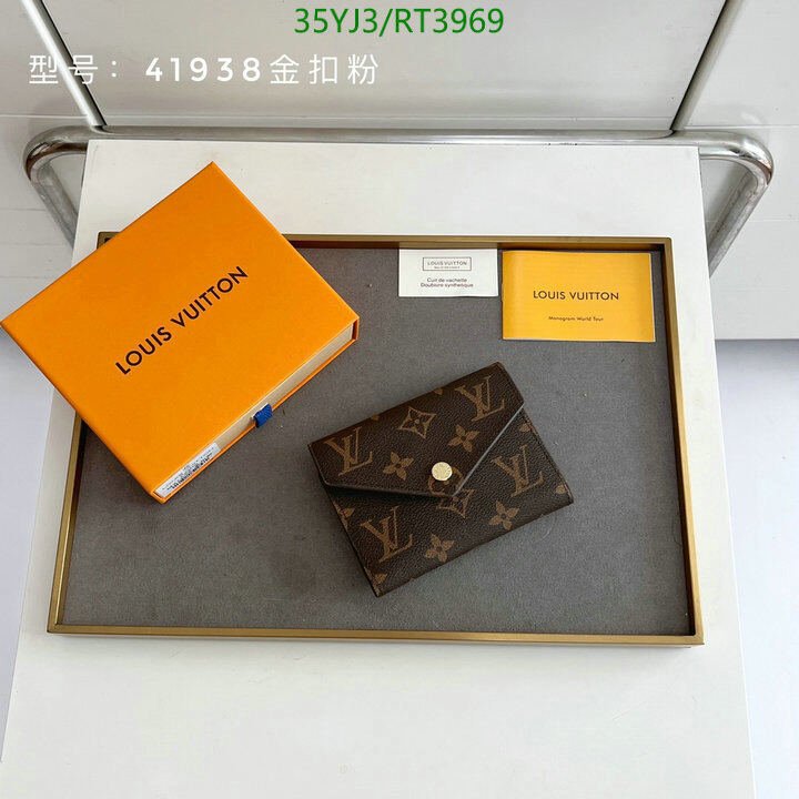 LV Bag-(4A)-Wallet- Cod8: RT3969 $ 46USD