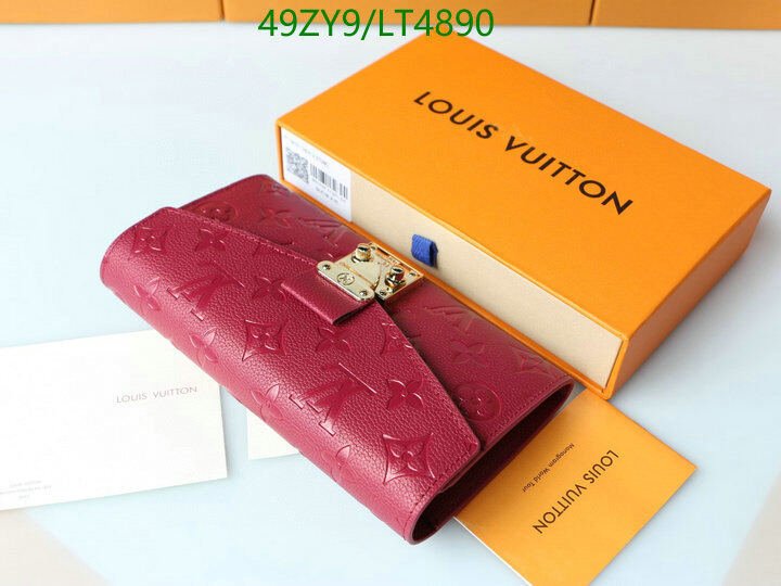 LV Bags-(4A)-Wallet-,Code: LT4890,$ 64USD