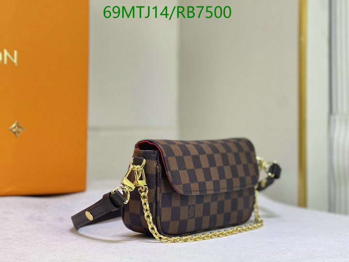 LV Bag-(4A)-Pochette MTis Bag-Twist- Code: RB7500 $ 90USD