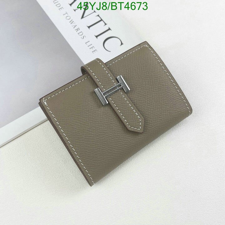 Hermes Bag-(4A)-Wallet- Code: BT4673 $ 59USD