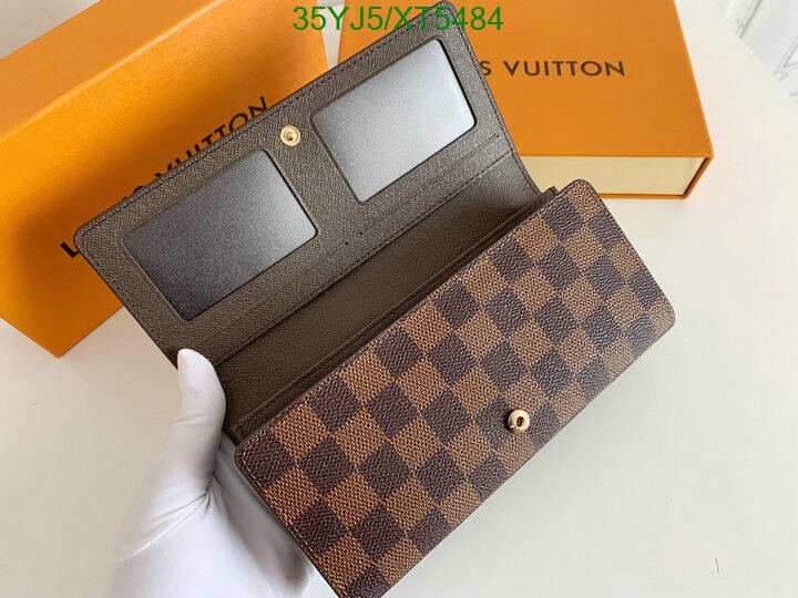 LV Bags-(4A)-Wallet-,Code: XT5484,$ 46USD