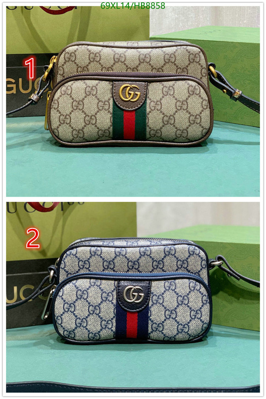 Gucci Bag-(4A)-Ophidia-G Code: HB8858 $ 90USD