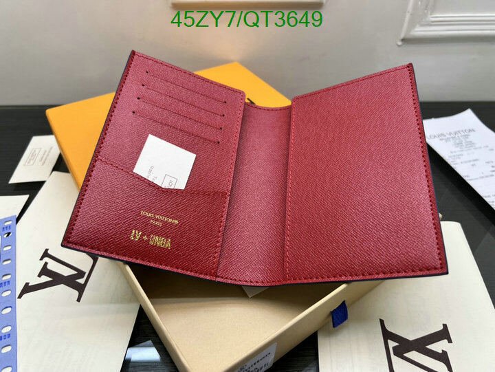 LV Bag-(4A)-Wallet- Code: QT3649 $ 59USD