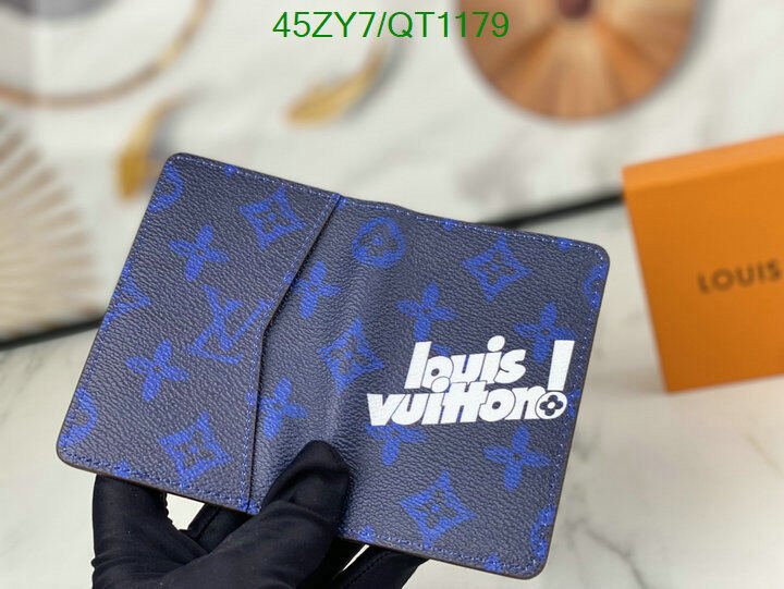 LV Bag-(4A)-Wallet- Code: QT1179 $ 59USD