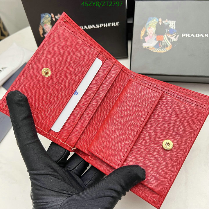 Prada Bag-(4A)-Wallet- Code: ZT2797 $ 59USD