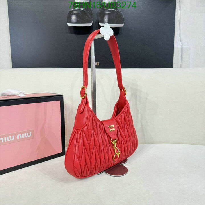 Miu Miu Bag-(4A)-Handbag- Code: UB3274 $ 103USD