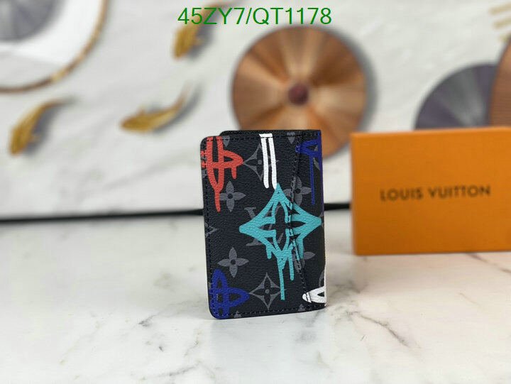 LV Bag-(4A)-Wallet- Code: QT1178 $ 59USD