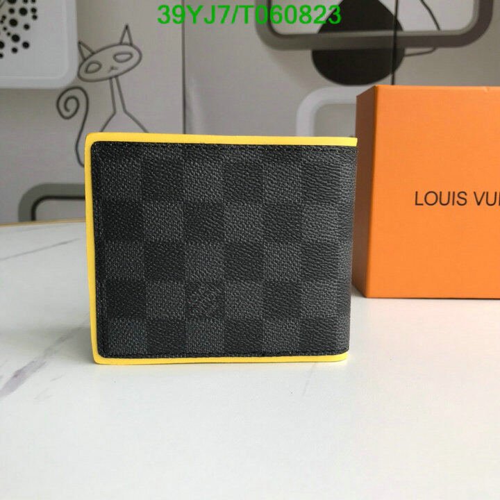 LV Bags-(4A)-Wallet-,Code: T060823,$ 51USD