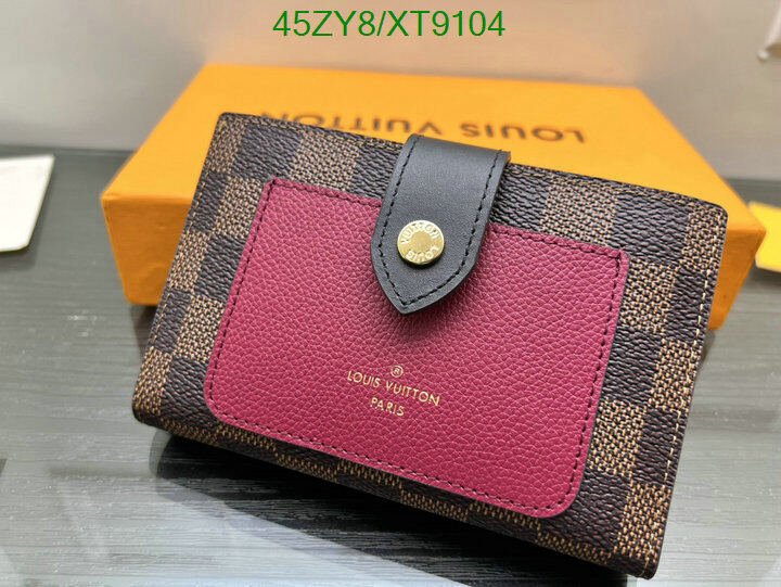 LV Bag-(4A)-Wallet- Code: XT9104 $ 59USD