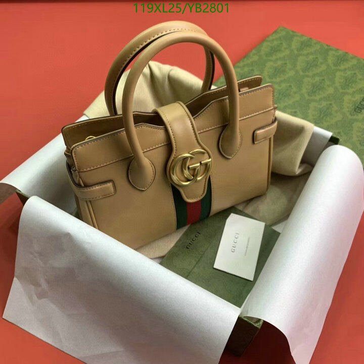 Gucci Bag-(4A)-Diagonal-,Code: YB2801,$ 155USD