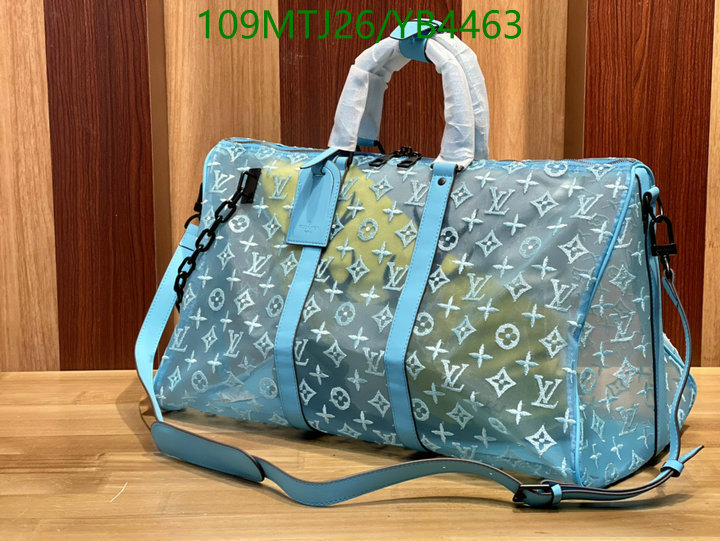 LV Bags-(4A)-Keepall BandouliRe 45-50-,Code: YB4463,$ 142USD
