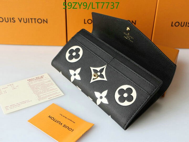 LV Bags-(4A)-Wallet-,Code: LT7737,$ 77USD