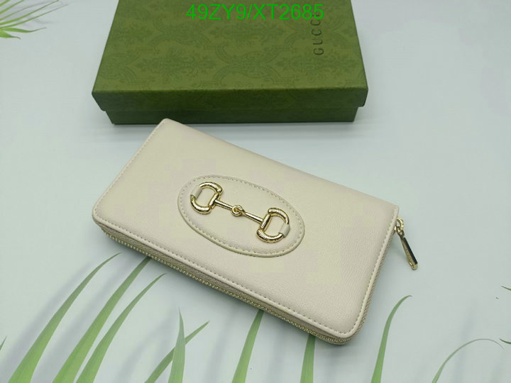 Gucci Bag-(4A)-Wallet-,Code: XT2685,$ 64USD