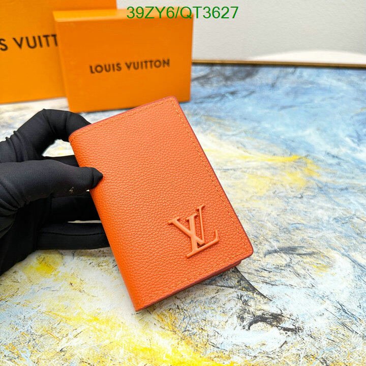 LV Bag-(4A)-Wallet- Code: QT3627 $ 51USD