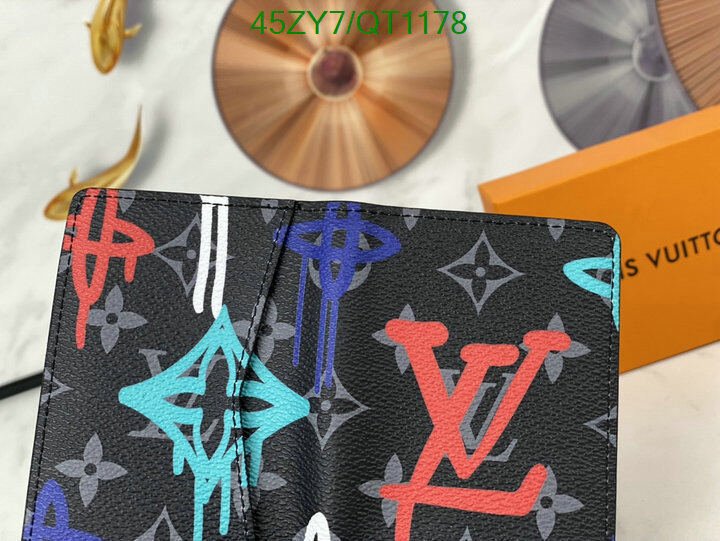 LV Bag-(4A)-Wallet- Code: QT1178 $ 59USD