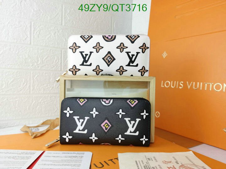 LV Bag-(4A)-Wallet- Code: QT3716 $ 64USD