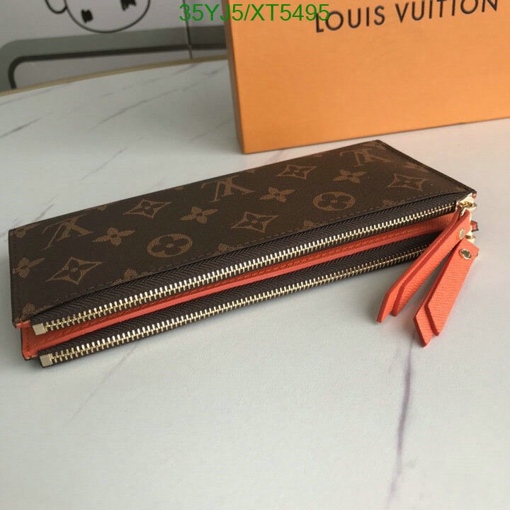 LV Bags-(4A)-Wallet-,Code: XT5495,$ 46USD
