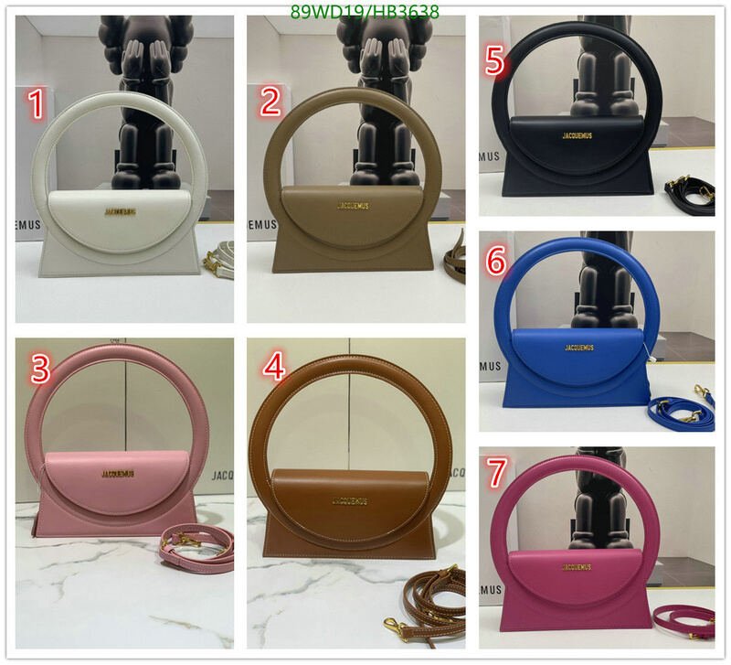 Jacquemus Bag-(4A)-Handbag-,Code: HB3638,$ 116USD