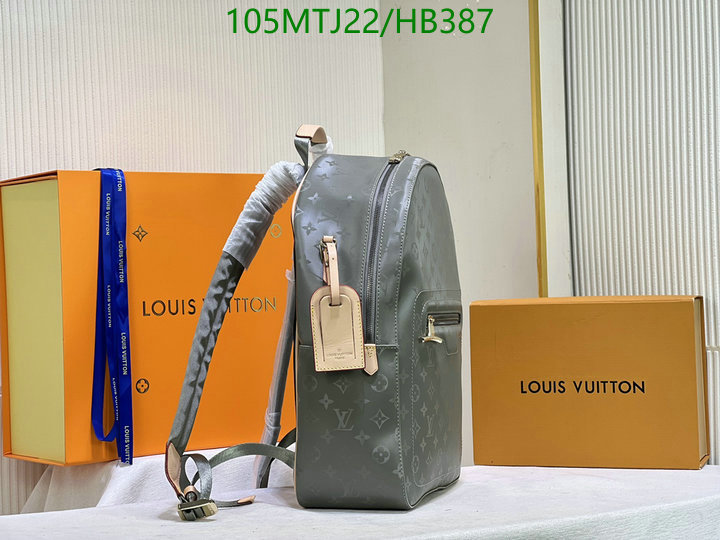 LV Bags-(4A)-Backpack-,Code: HB387,$ 137USD