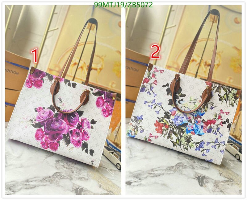 LV Bags-(4A)-Handbag Collection-,Code: ZB5072,$ 129USD