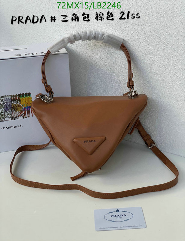 Prada Bag-(4A)-Triangle-,Code: LB2246,$ 94USD