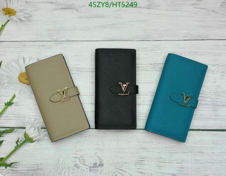 LV Bags-(4A)-Wallet-,Code: HT5249,$ 59USD