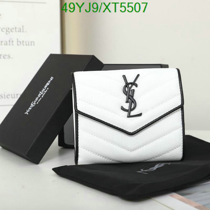 YSL Bag-(4A)-Wallet-,Code: XT5507,$ 64USD