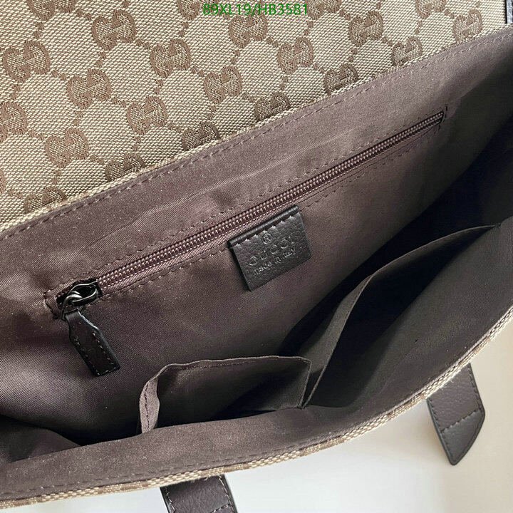 Gucci Bag-(4A)-Diagonal-,Code: HB3581,$ 116USD