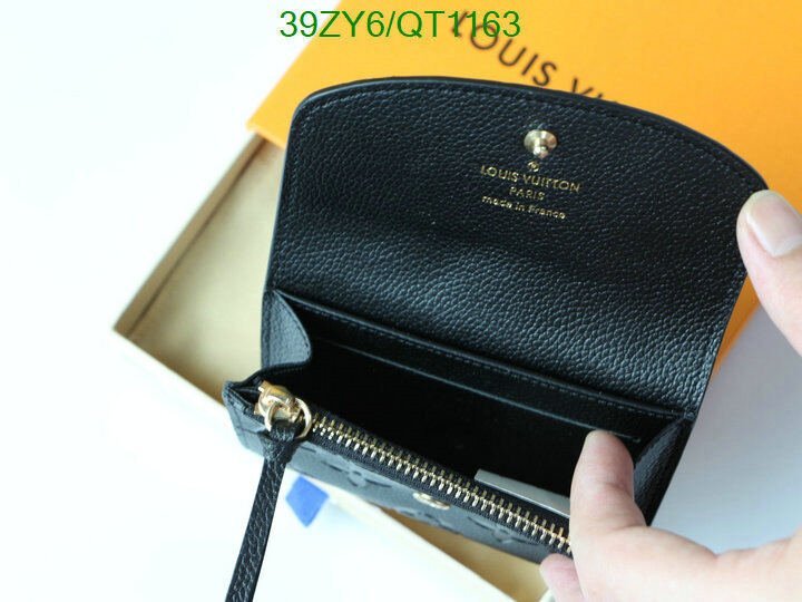 LV Bag-(4A)-Wallet- Code: QT1163 $ 51USD