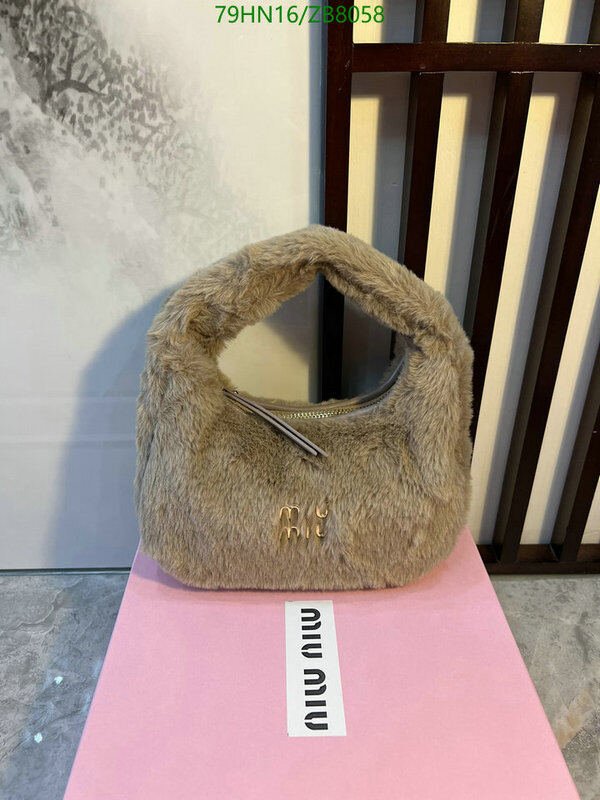 Miu Miu Bag-(4A)-Handbag-,Code: ZB8058,$ 103USD