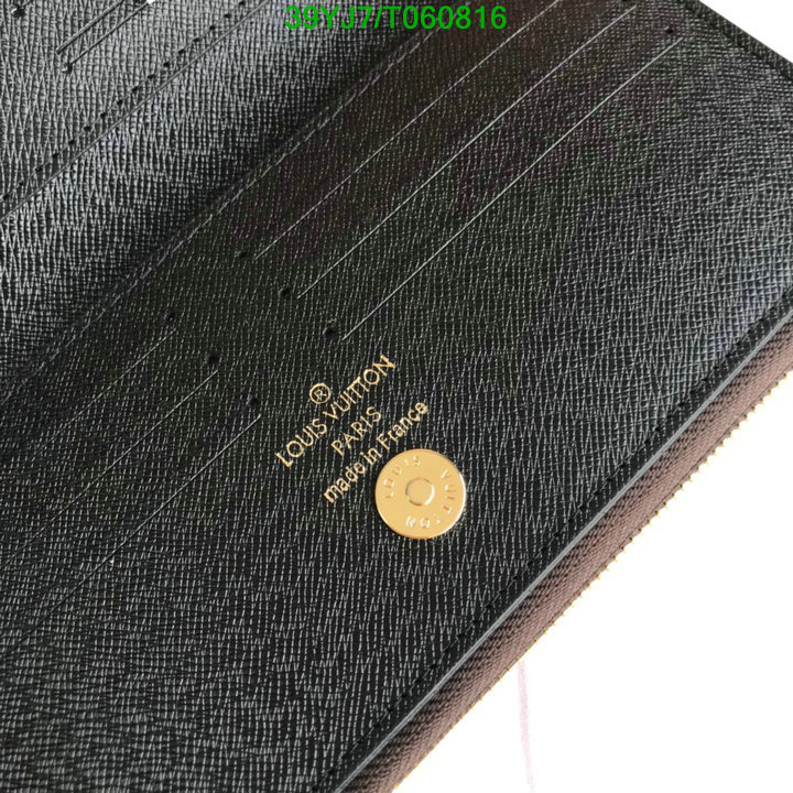LV Bags-(4A)-Wallet-,Code: T060816,$ 51USD