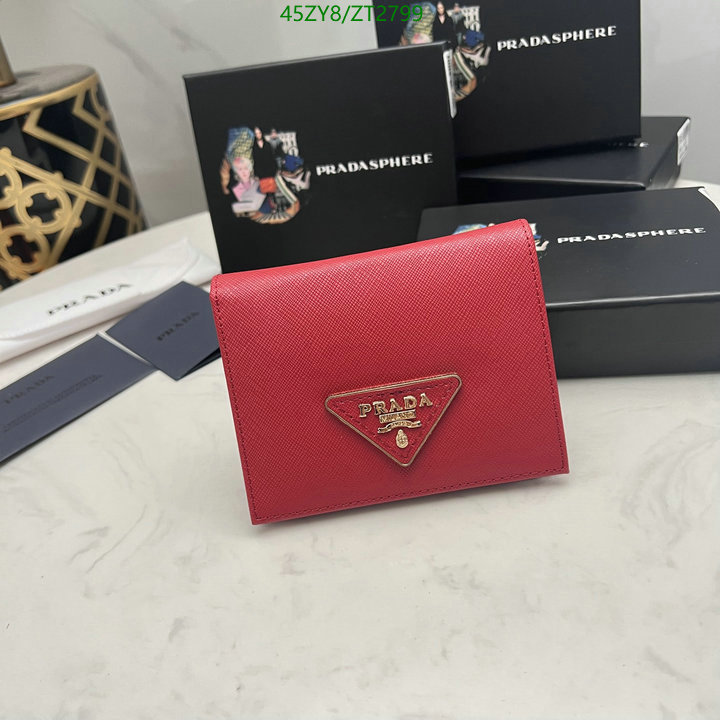 Prada Bag-(4A)-Wallet- Code: ZT2799 $ 59USD