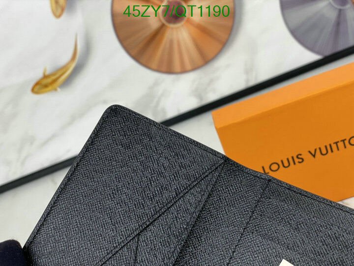 LV Bag-(4A)-Wallet- Code: QT1190 $ 59USD