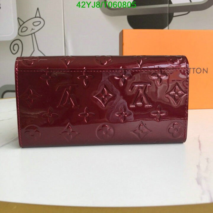 LV Bags-(4A)-Wallet-,Code: T060805,$ 55USD