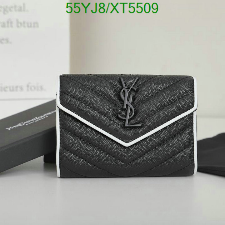 YSL Bag-(4A)-Wallet-,Code: XT5509,$ 72USD