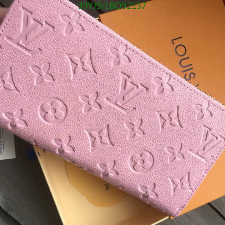 LV Bags-(4A)-Wallet-,Code: LB092157,