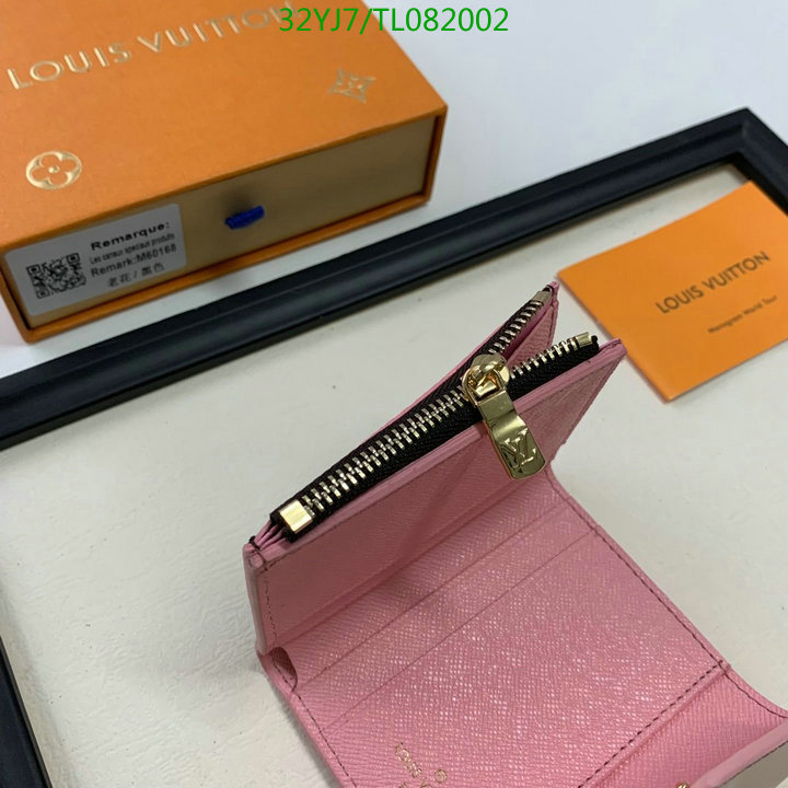 LV Bags-(4A)-Wallet-,Code: TL082002,$ 42USD