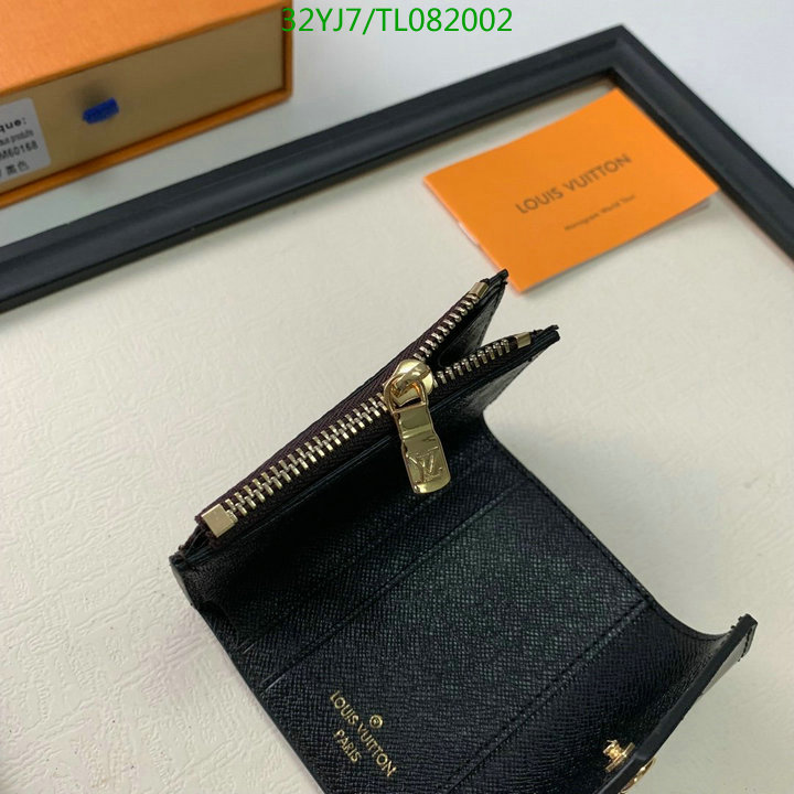 LV Bags-(4A)-Wallet-,Code: TL082002,$ 42USD