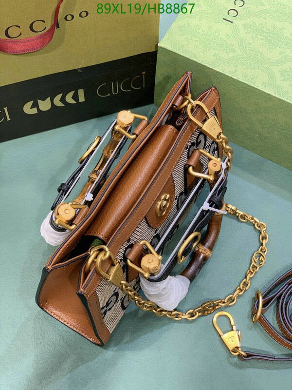 Gucci Bag-(4A)-Diana-Bamboo- Code: HB8867 $ 116USD